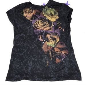 Vintage Mudd rose tee jrs xl